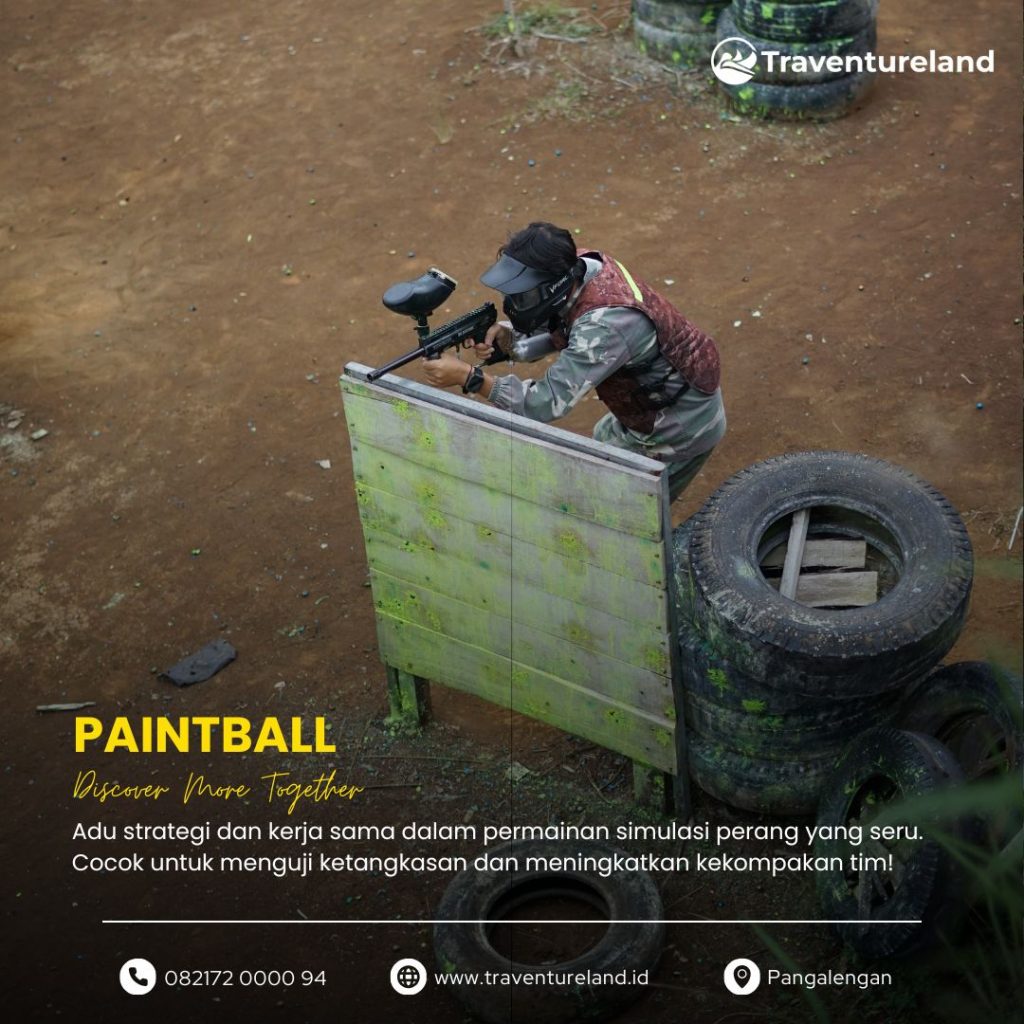 Paintball war Battle Pangalengan
