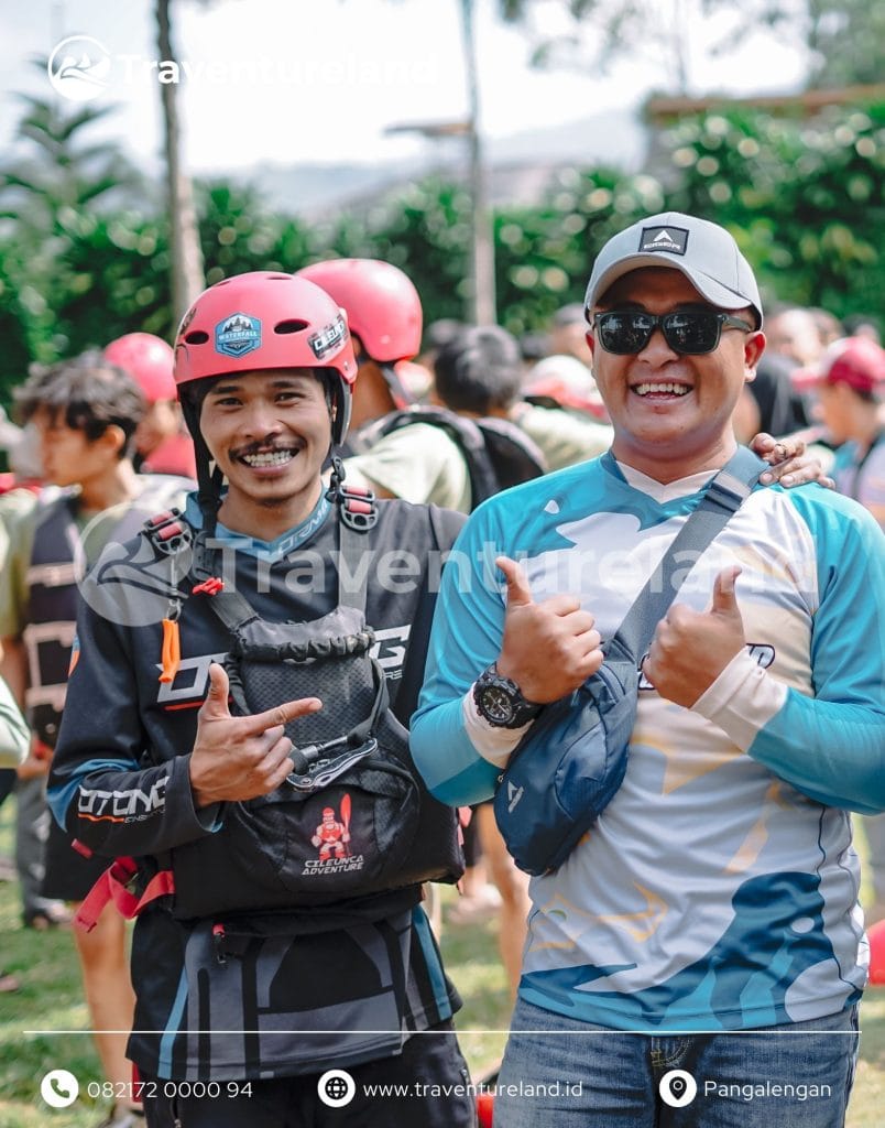 Serunya Rafting di Pangalengan